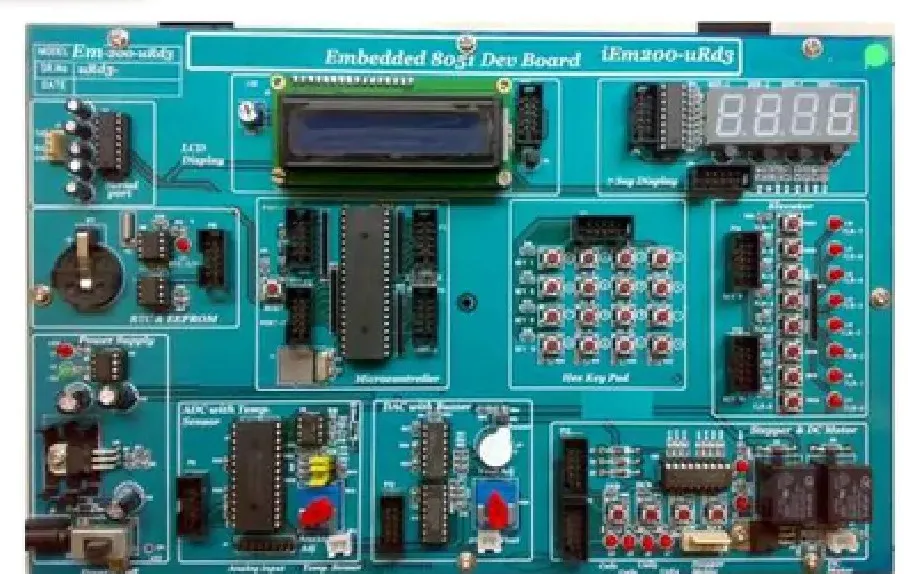 EMBEDDED 8051 DEV BOARD