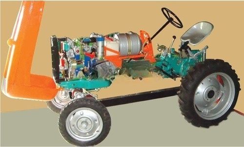 TRACTOR ACTUAL CUT SECTION (MOTORISED)