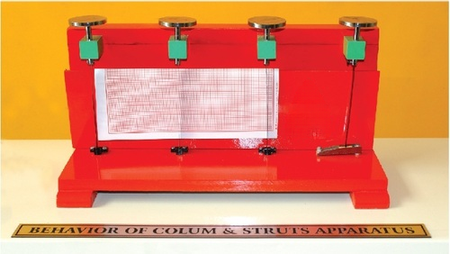 Behaviour of column struts apparatus